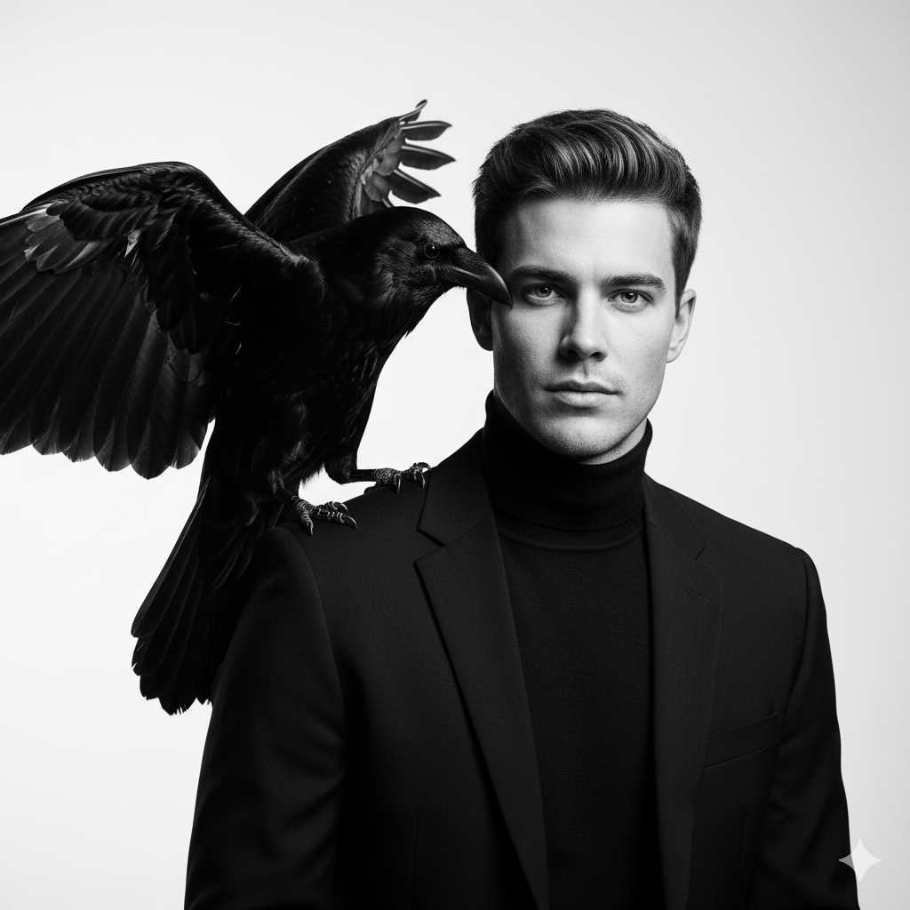 Raven - AI prompt in category Cinematic Portrait