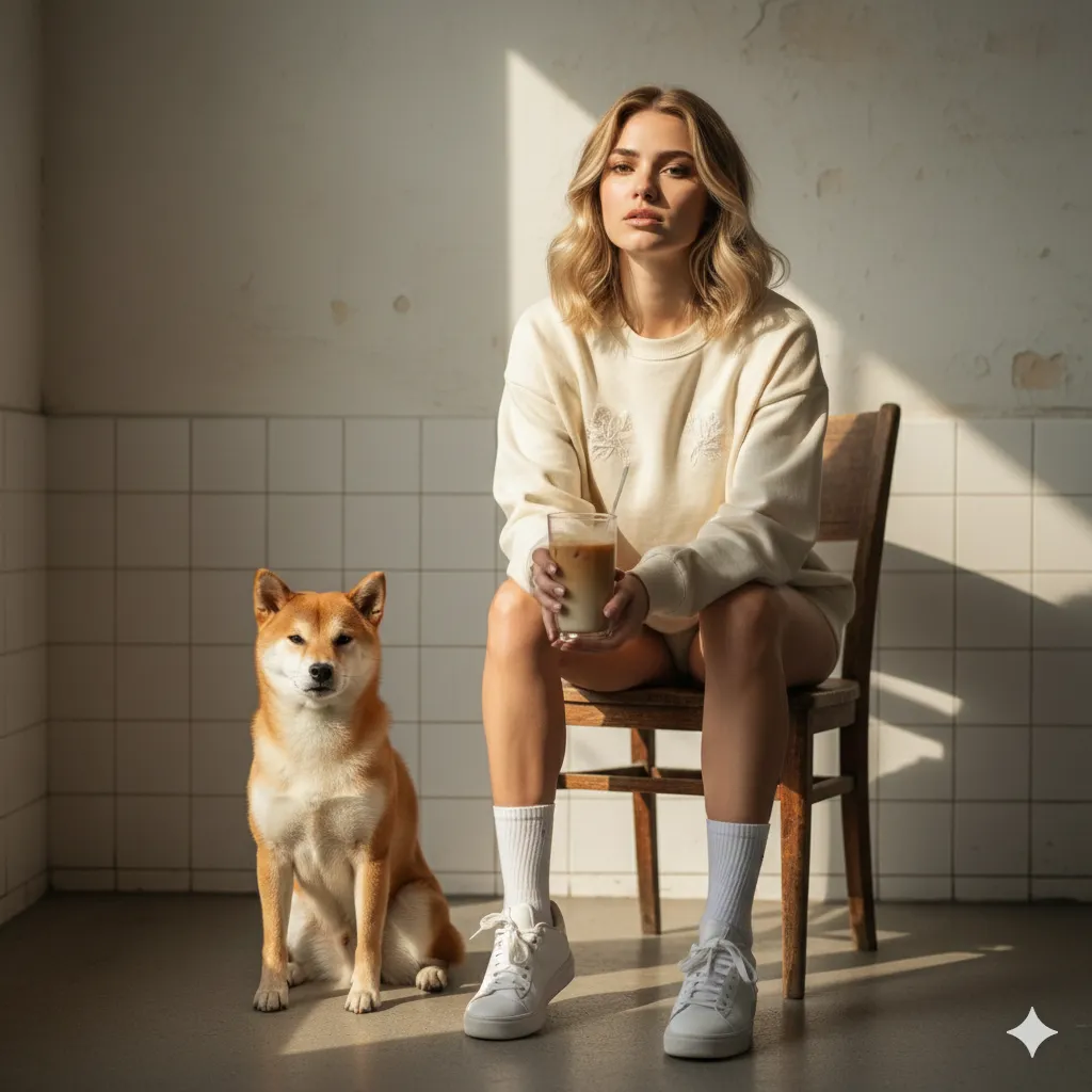 Dog Indoor - AI prompt in category Cinematic Portrait